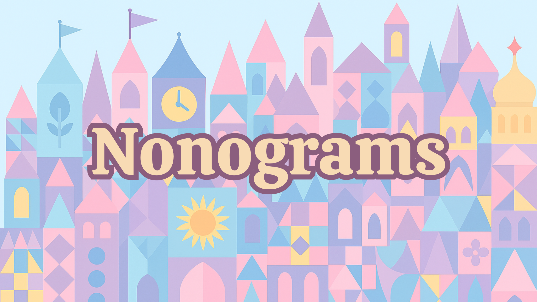 Nonogram Pixel Puzzles Disney-Inspired