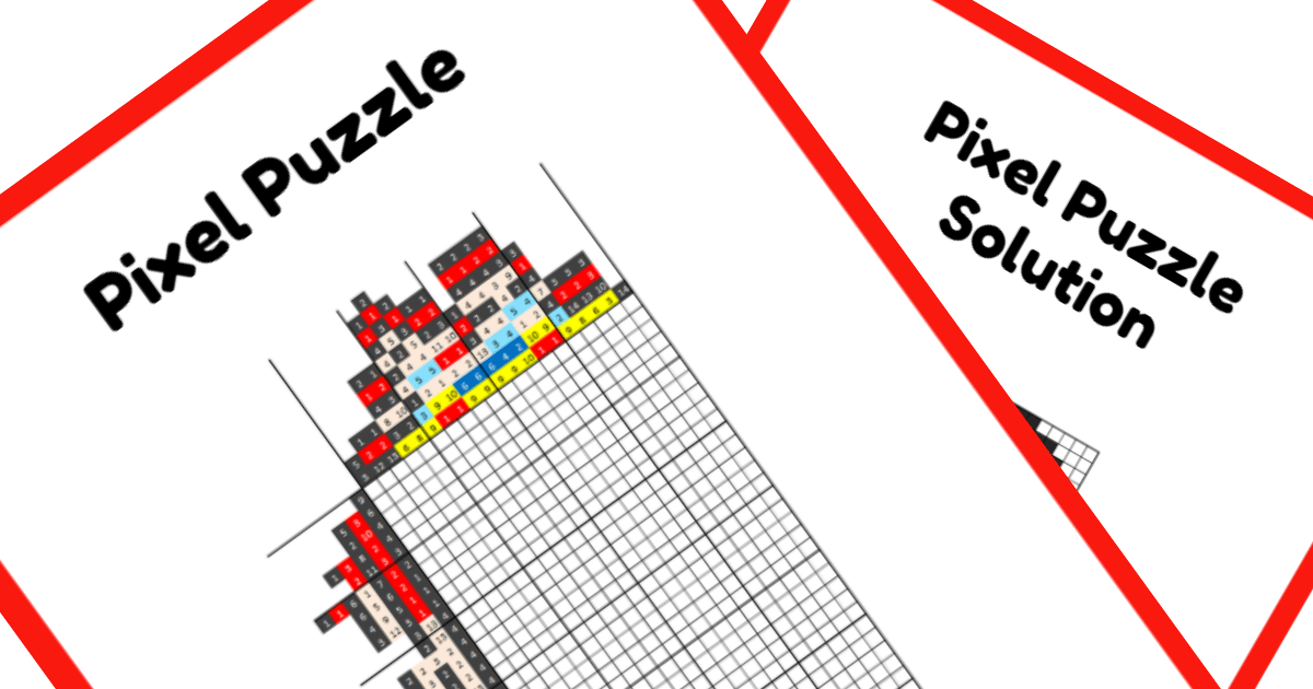 Princess Nonogram PDF Puzzle Preview - Snow White