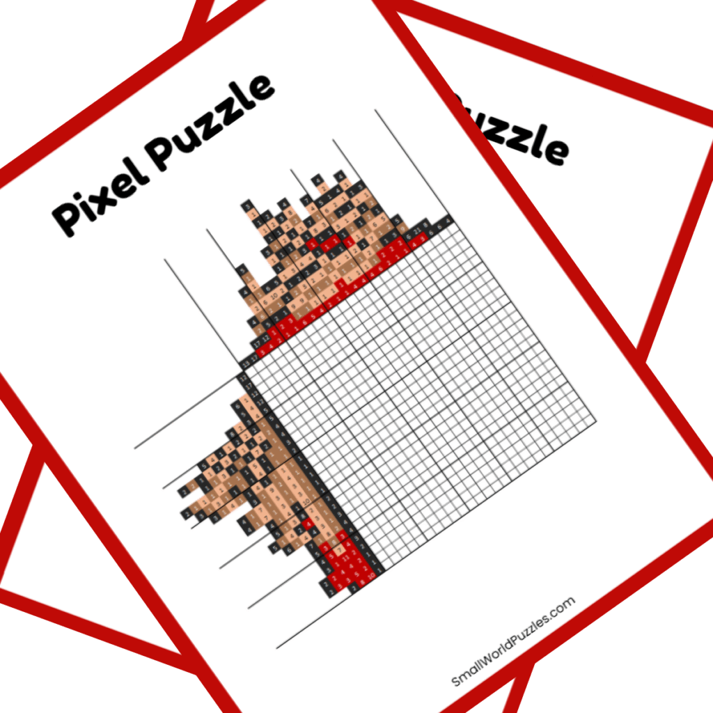 Free Printable Nonogram Puzzle Lilo