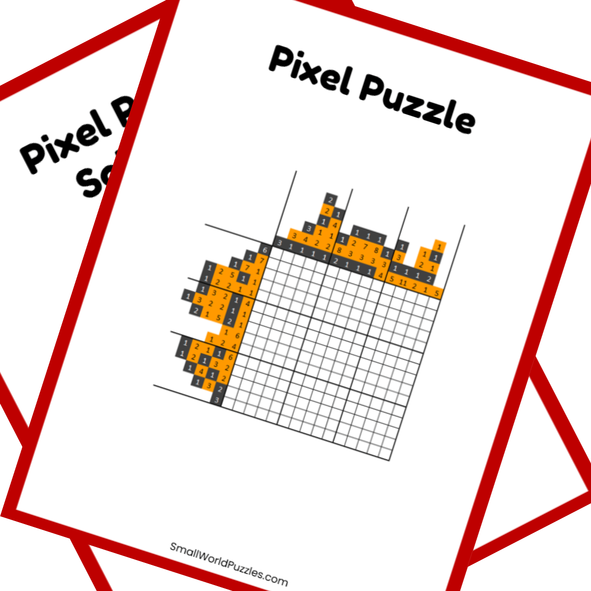 Free Printable Nonogram Puzzle PDF Nemo