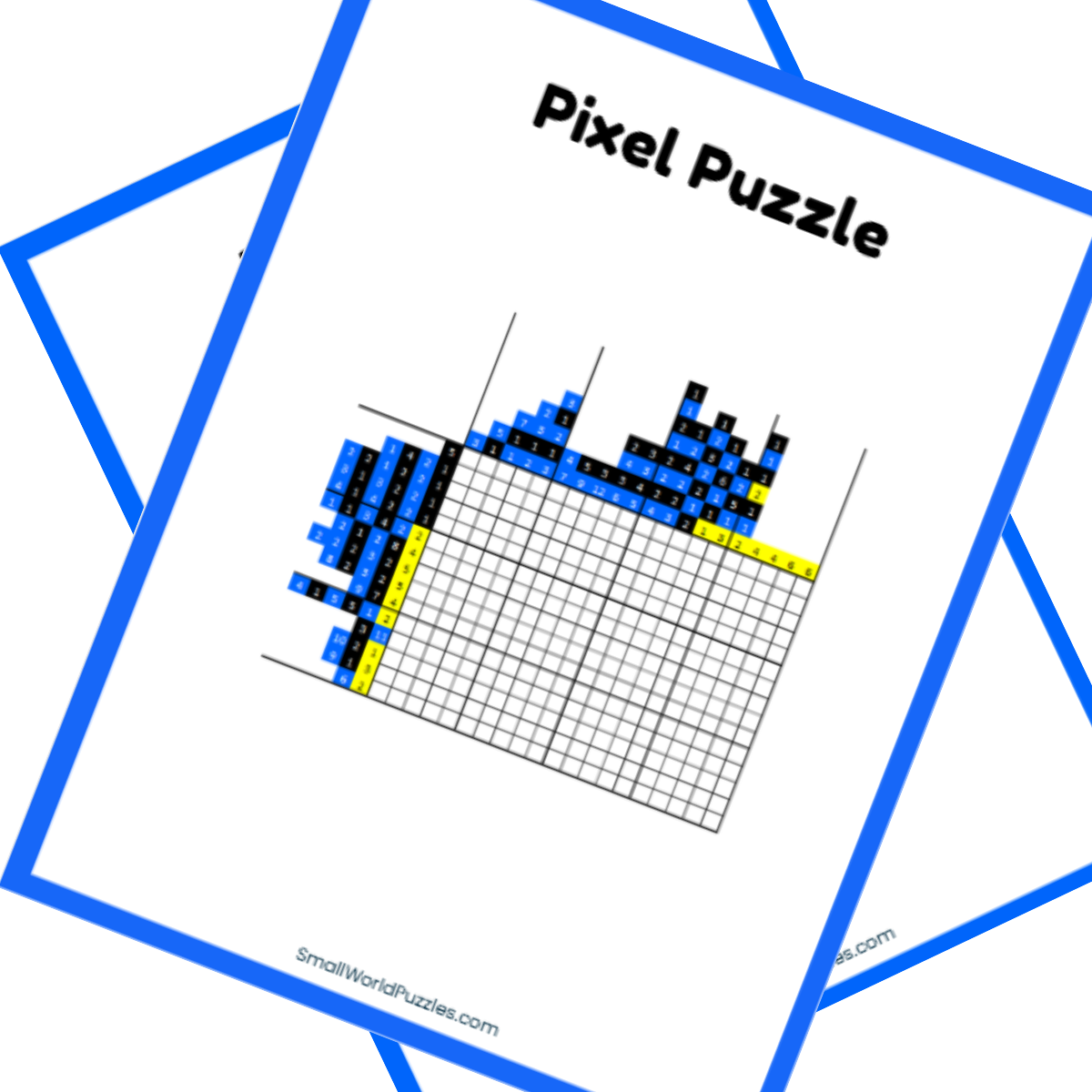 Free Printable Nonogram Disney Pixar Dory