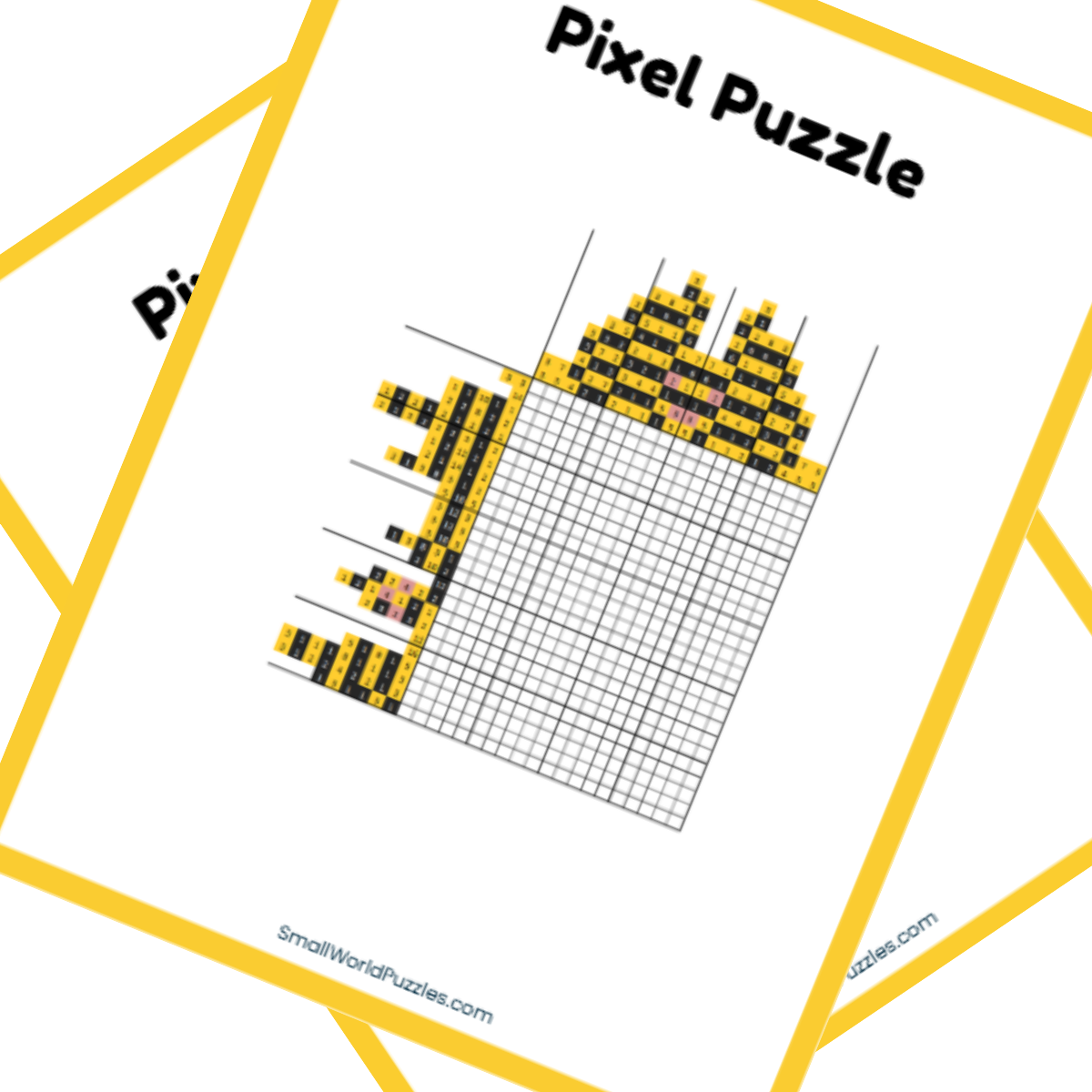 Free Printable Pixar Nonogram Puzzle Dug