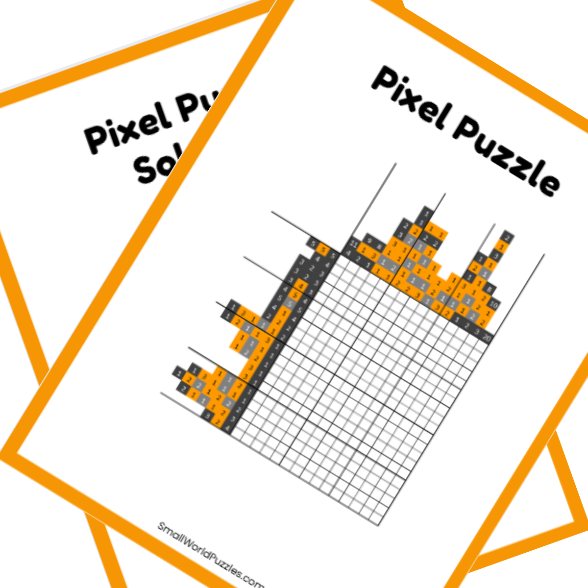 Free Printable Star Wars Nonogram Puzzle BB8