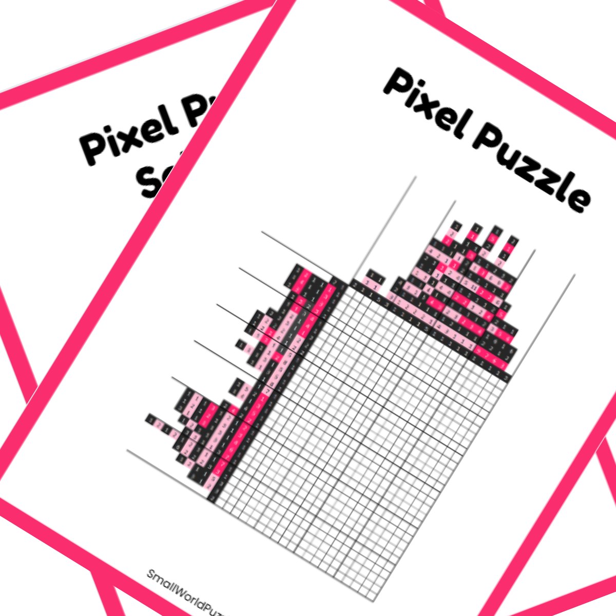 Free Printable Disney Nonogram Puzzle Piglet