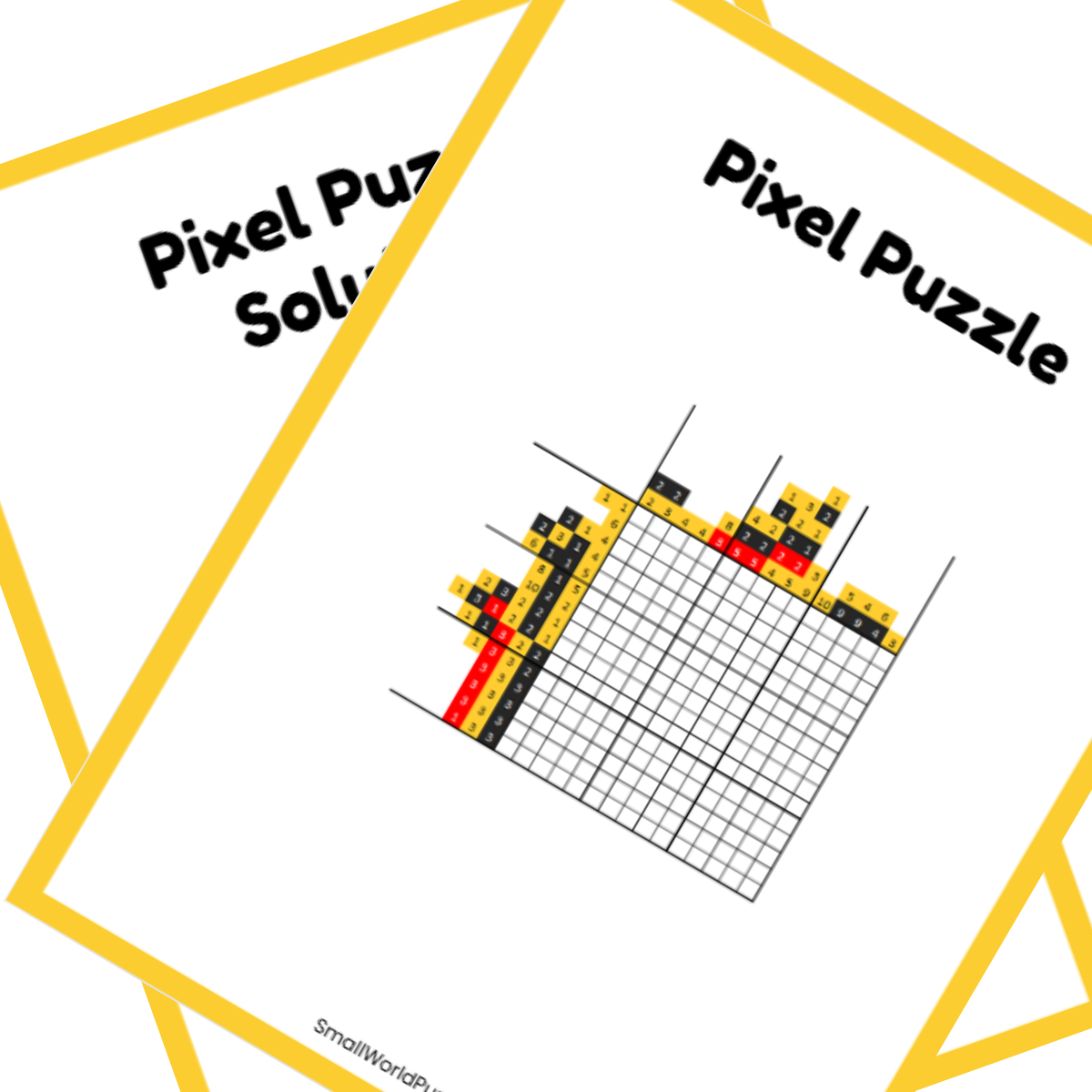 Free Printable Nonogram Puzzle Disney Classic Character Pluto