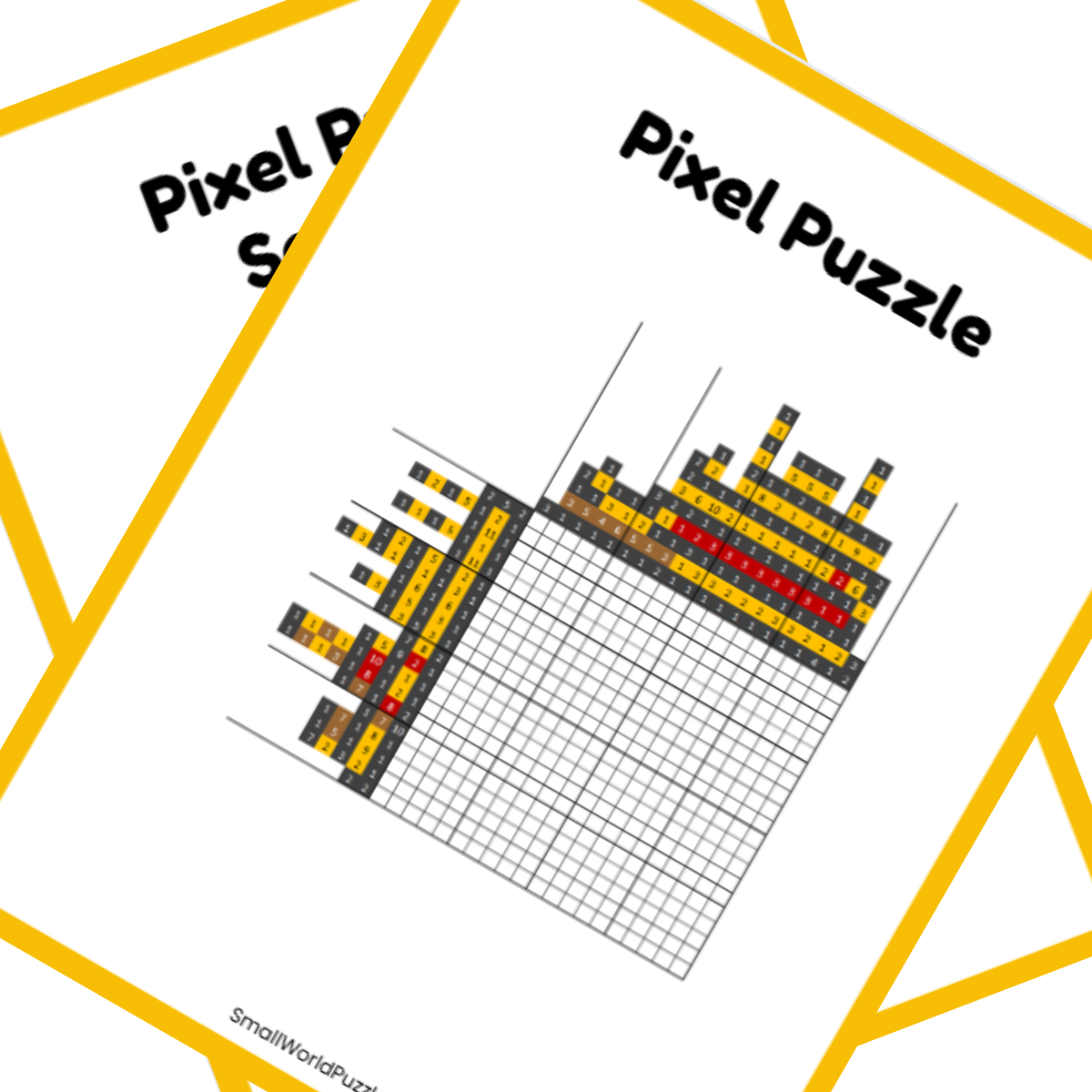 Free Printable Nonogram Puzzle PDF Pooh