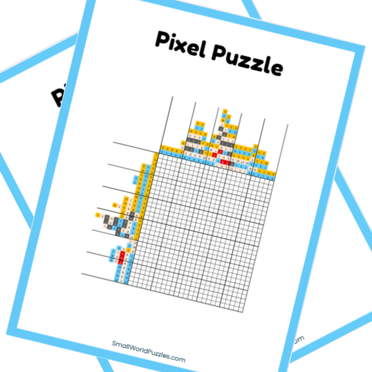 Free Printable Disney Princess Nonogram Puzzle Cinderella