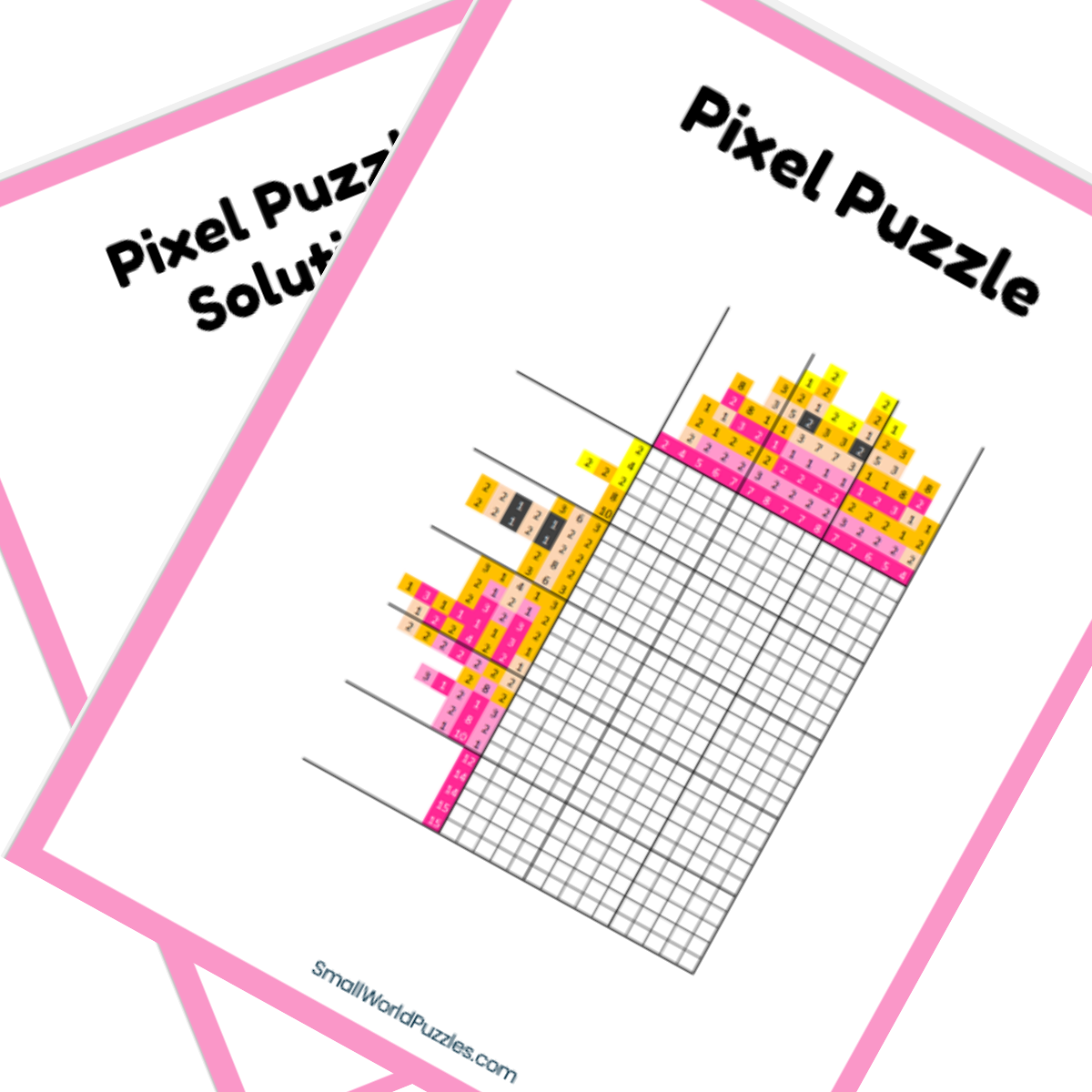 Nonogram Disney Free Printable Princess Aurora