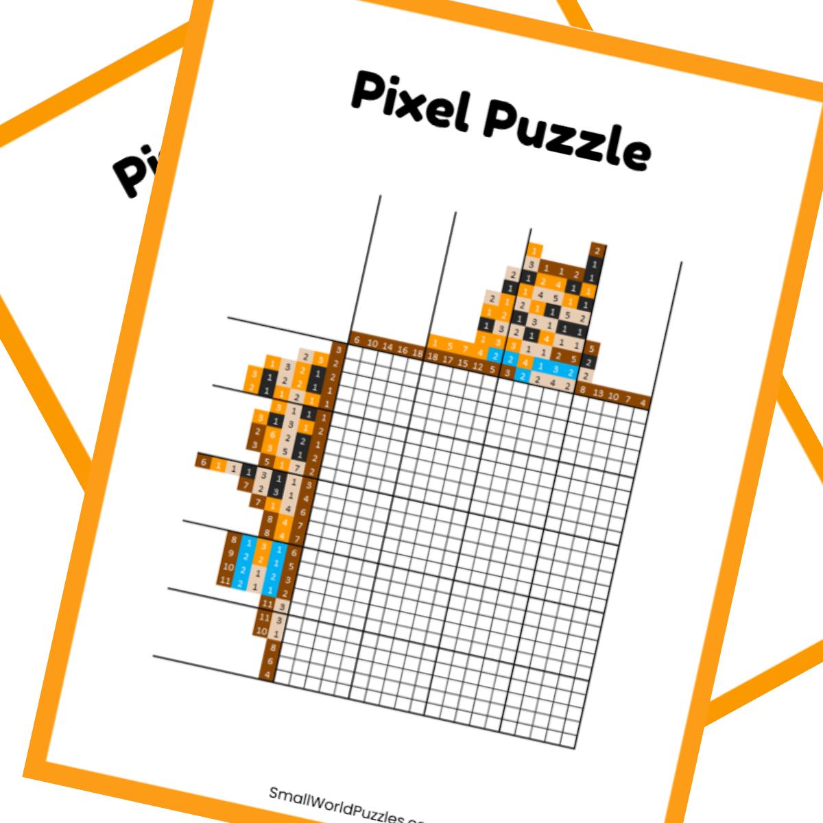 Free Printable Nonogram Puzzle PDF Lady
