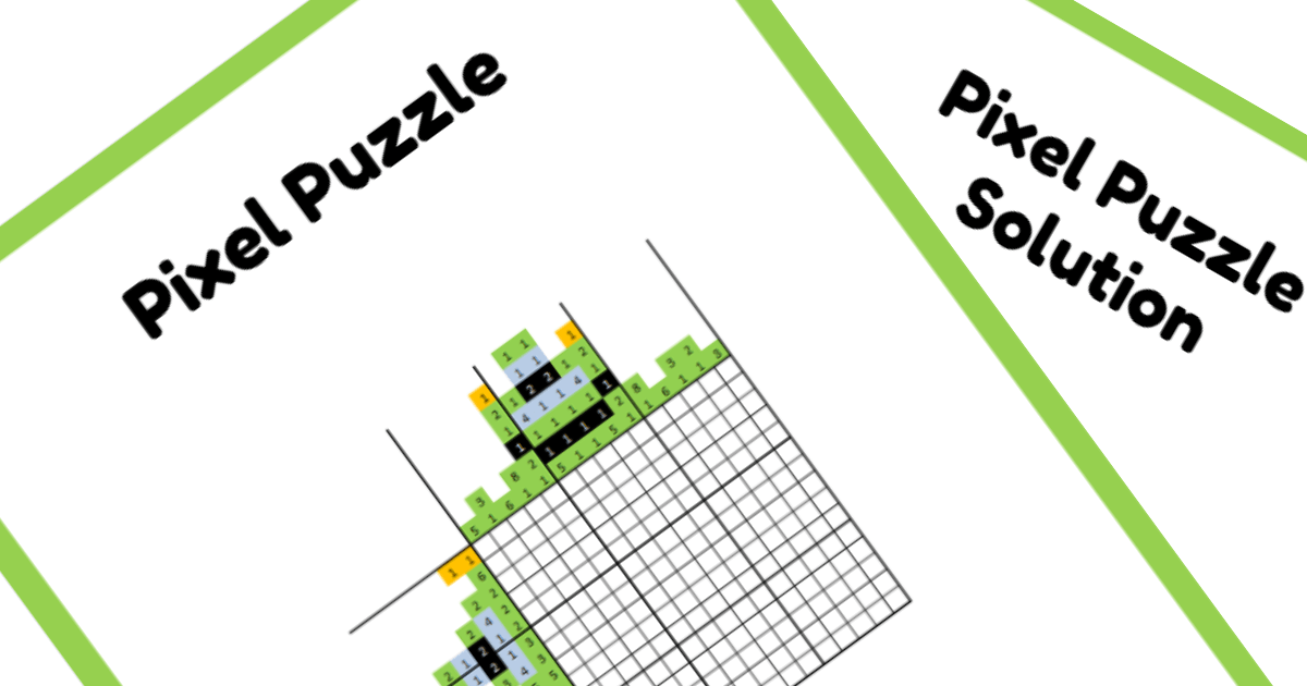 Free Printable Nonogram Puzzle PDF Mike