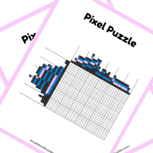 Free Printable PDF Nonogram Puzzle Eeyore
