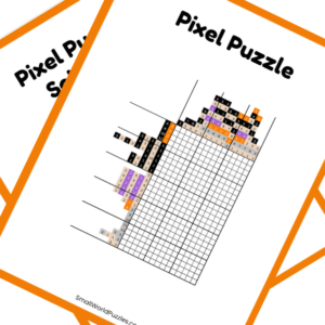 Animated Nonogram PDF Puzzle Preview - Aladdin