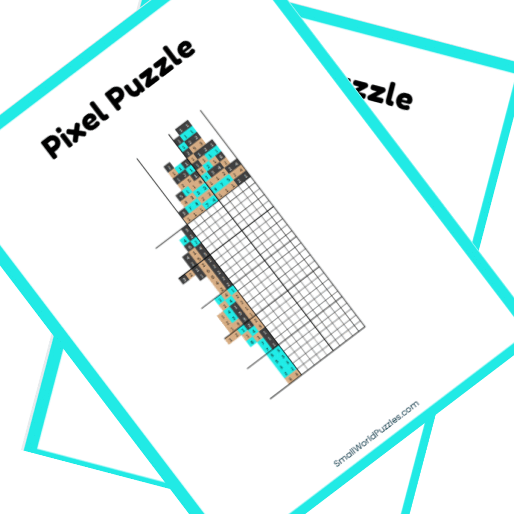 Nonogram Puzzle Preview - Jasmine Nonogram Puzzle Preview - Jasmine