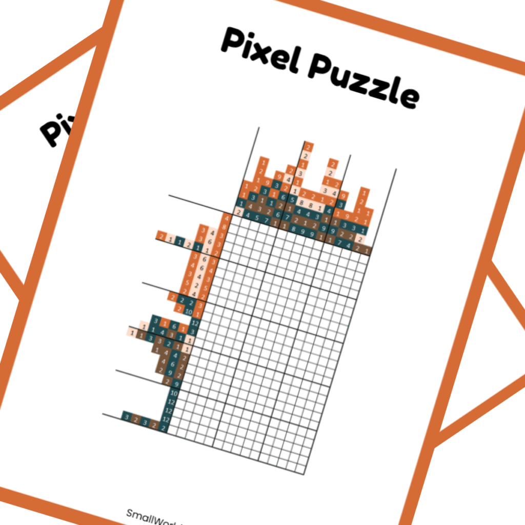 Nonogram Puzzle Preview - Merida Nonogram Puzzle Preview - Merida