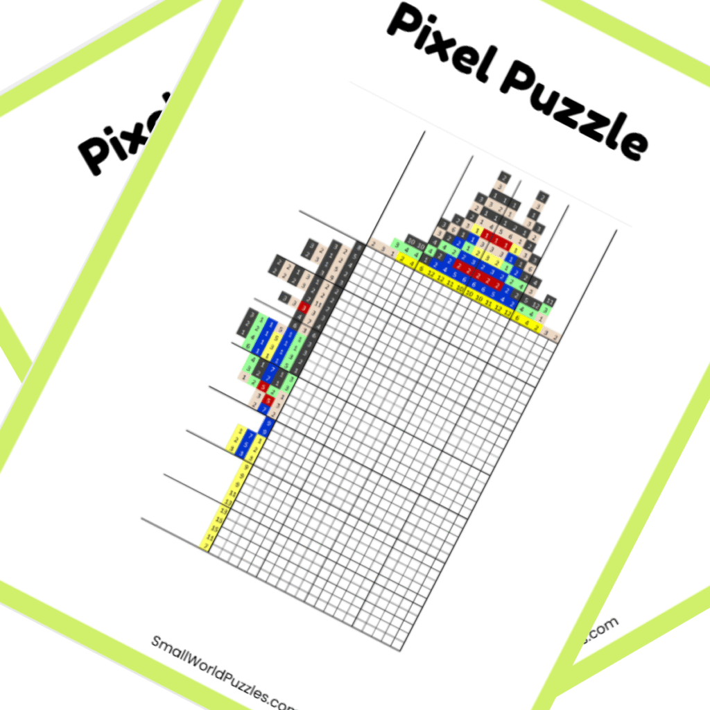 Nonogram Puzzle Preview - Mulan Nonogram Puzzle Preview - Mulan