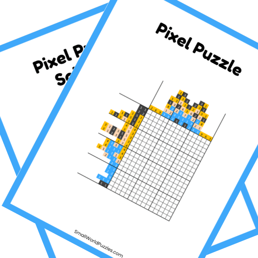 Nonogram Puzzle Preview - Alice Nonogram Puzzle Preview - Alice