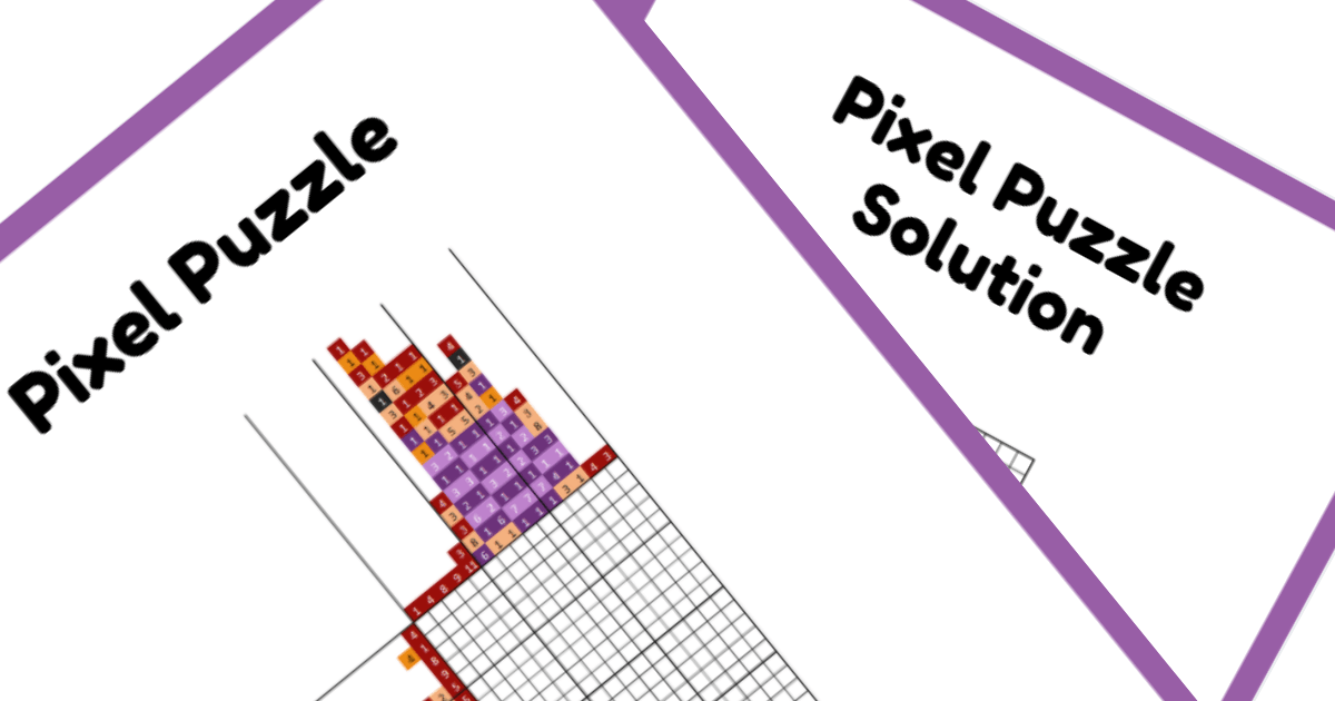 Princess Picross PDF Puzzle Preview - Megara
