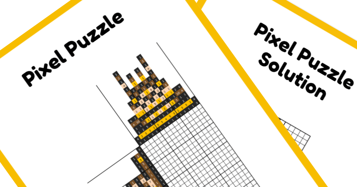 Princess Picross PDF Puzzle Preview - Belle