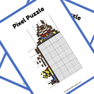 Nonogram Puzzle Preview - Woody