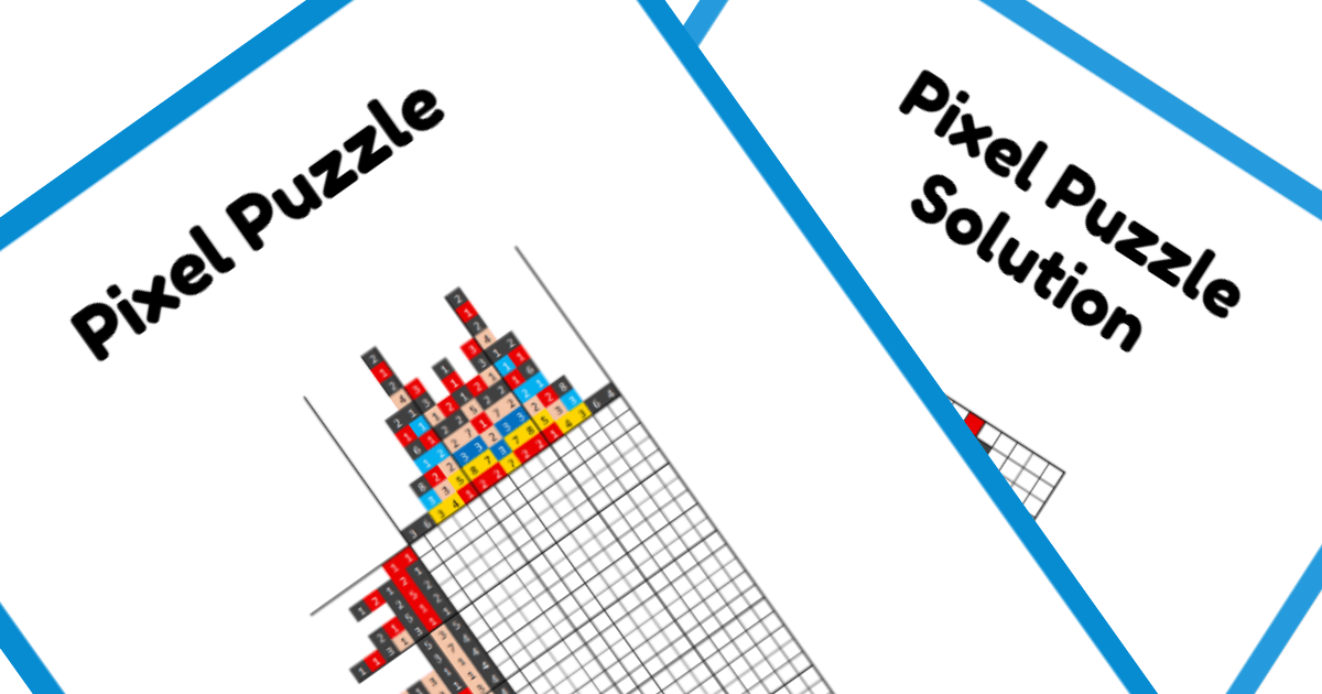 Princess Picross PDF Puzzle Preview - Snow White