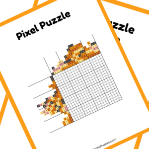 Animated Character Nonogram PDF Puzzle - Bambi