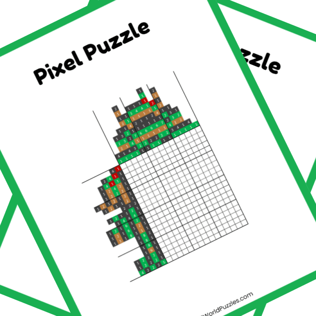Nonogram PDF Puzzle - Little John