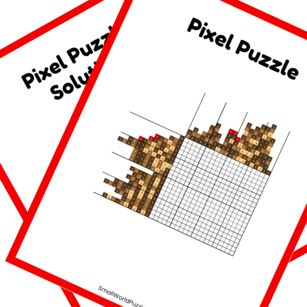 Nonogram PDF Puzzle - Abu