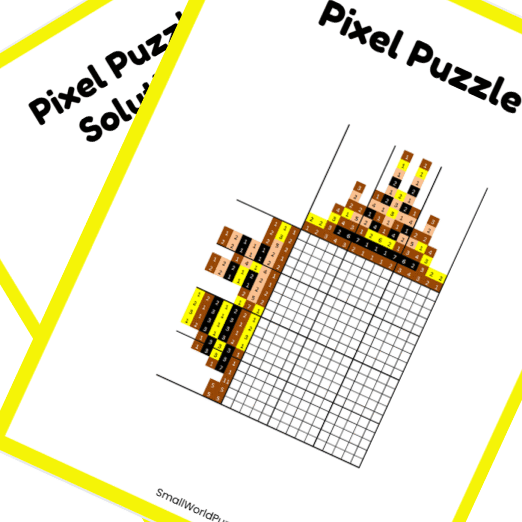 Nonogram PDF Puzzle - Cogsworth