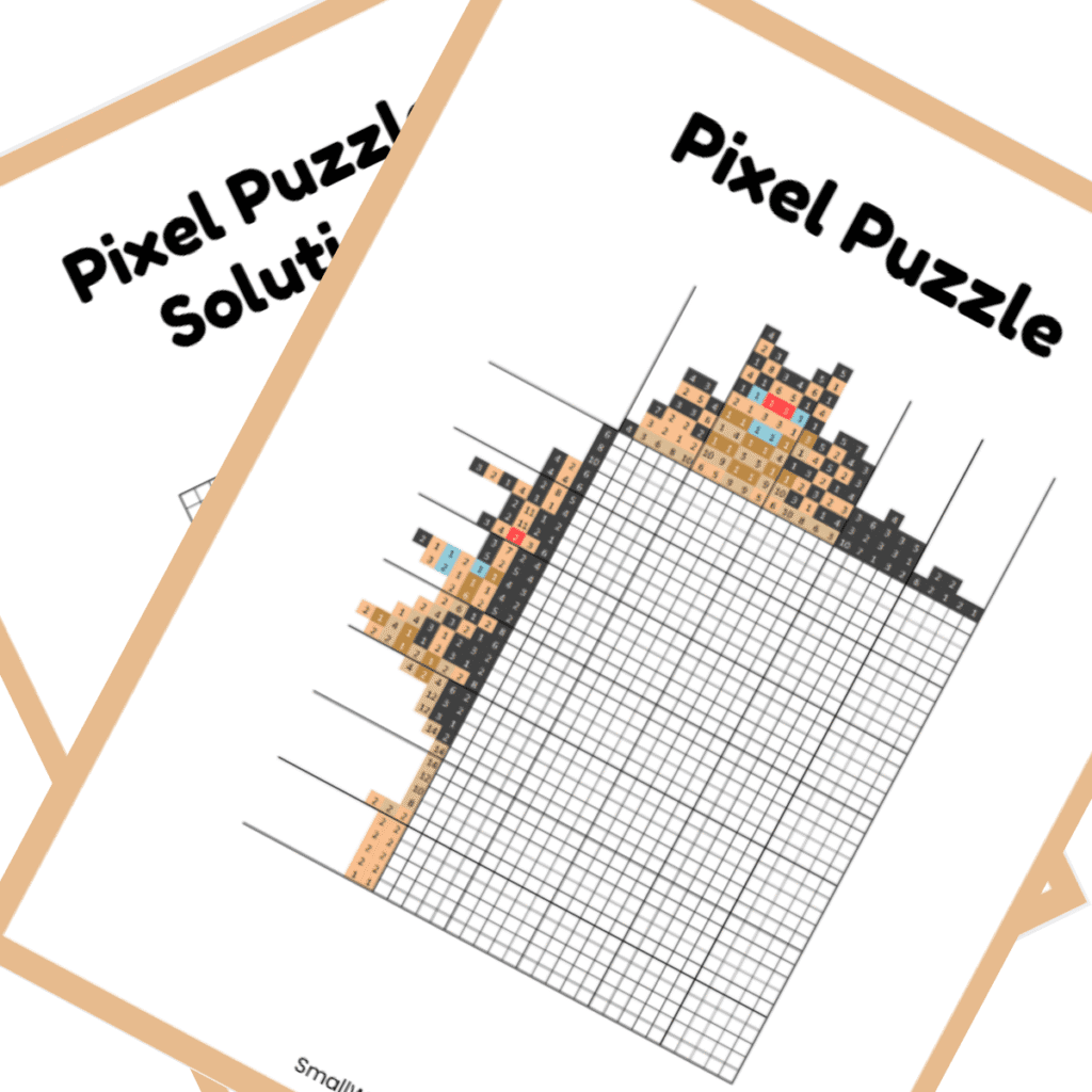 Nonogram PDF Puzzle - Pocahontas