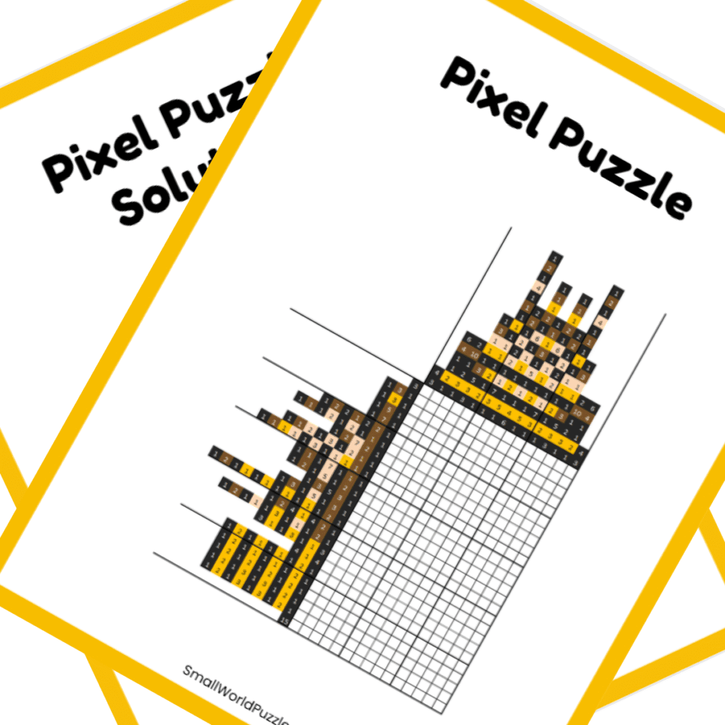 Nonogram PDF Puzzle - Belle