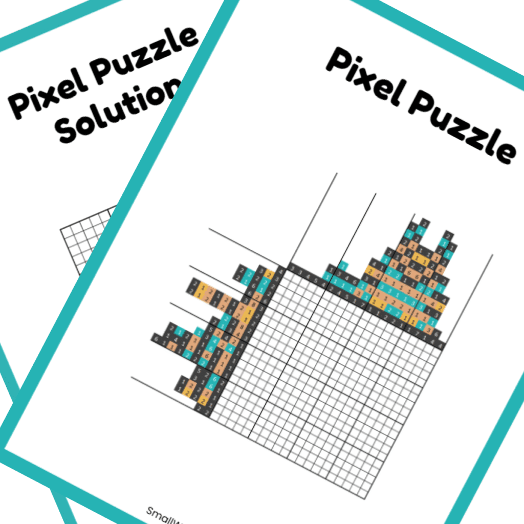 Nonogram PDF Puzzle - Princess Jasmine