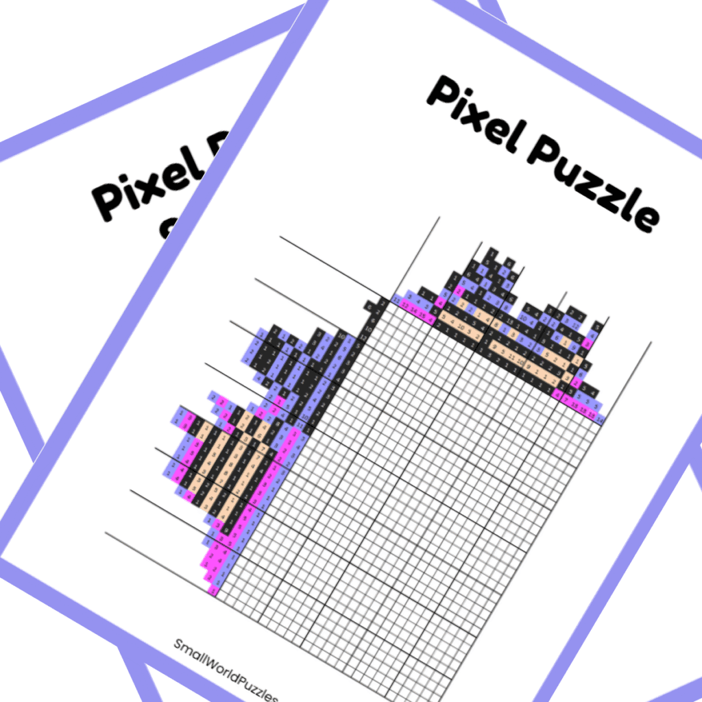 Nonogram PDF Puzzle - Eeyore