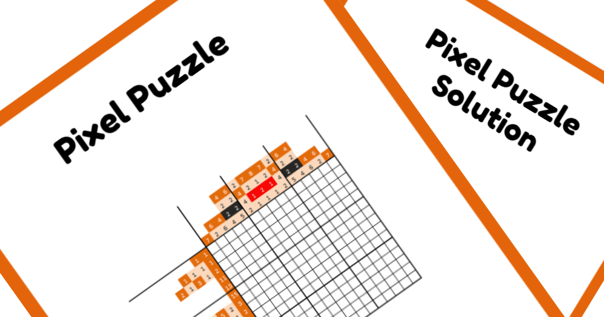 Nonogram PDF Puzzle - Dale